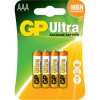 Батарейка GP Batteries AAA bat Alkaline 4шт Ultra (GP24AU-U4)