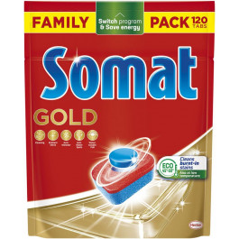Somat Таблетки для миття посуду в посудомийній машині  Gold Голд 120 таблеток (9000101808803)