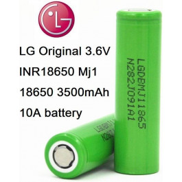 LG 18650 3500 mAh Li-Ion 1шт Green (INR18650MJ1)