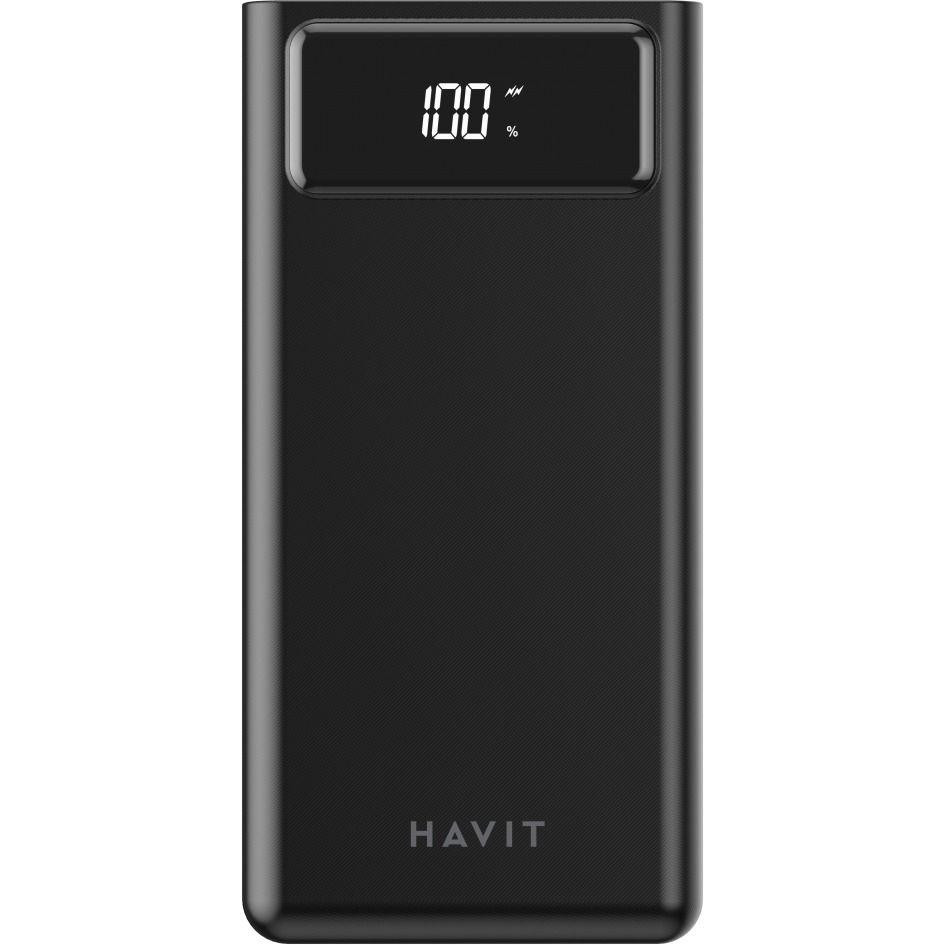 Havit HV-PB56 40000mAh QC+PD Black - зображення 1