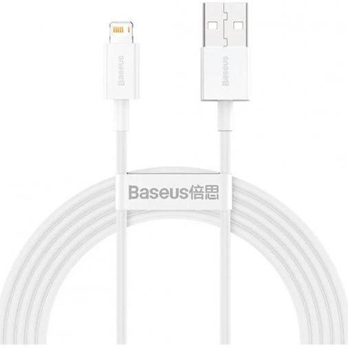 Baseus Superior Series Fast Charging Lightning 1m White (CALYS-A02) - зображення 1