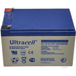 Ultracell 12V-12Ah AGM (UL12-12)