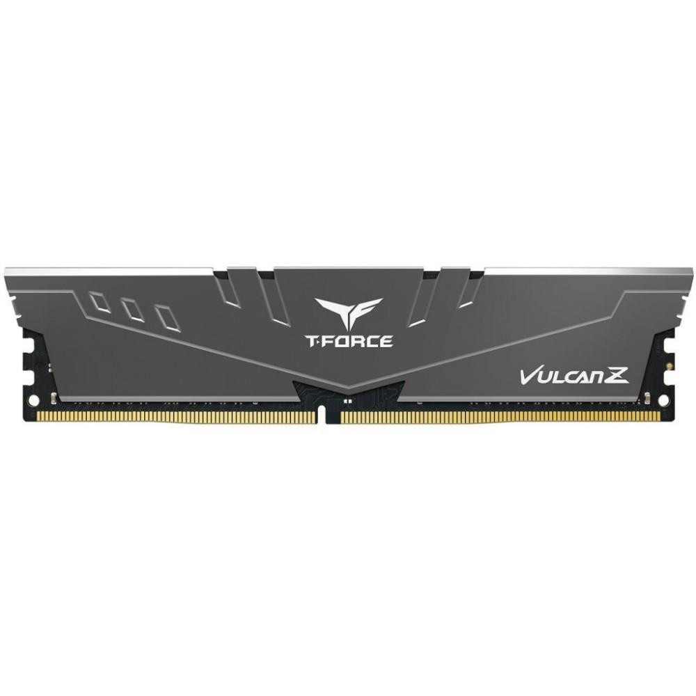 TEAM 16 GB DDR4 3600 MHz T-Force Vulcan Z Gray (TLZGD416G3600HC18J01) - зображення 1