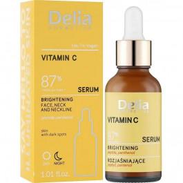 Delia Cosmetics Сироватка для обличчя,  Що освітлює з вітаміном з 30 (мл)
