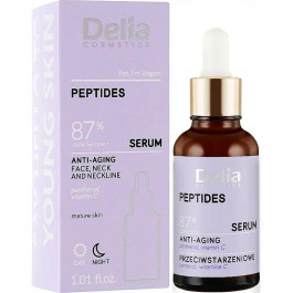 Delia Cosmetics Сироватка для обличчя  Проти зморшок з пептидами 30 мл (5906750801650)