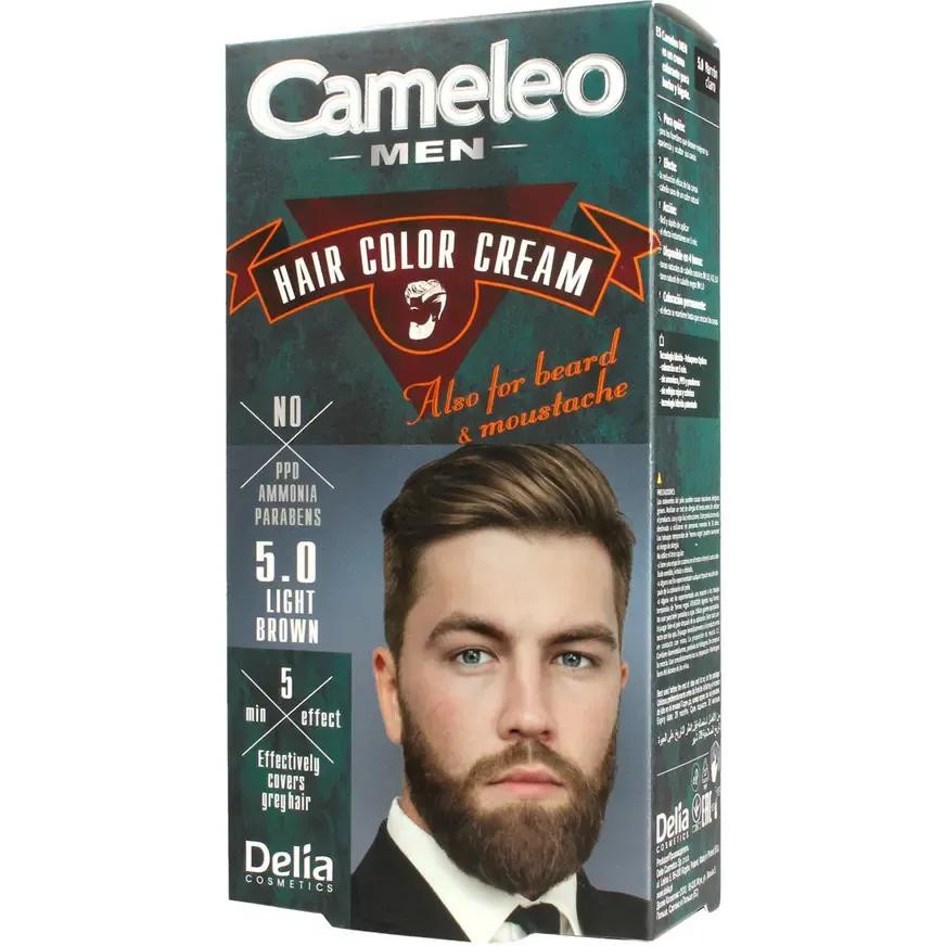 Delia Cosmetics Краска для мужчин  Cameleo Men 5.0 Светло-коричневый 30 мл (5901350445853) - зображення 1