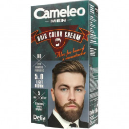 Delia Cosmetics Краска для мужчин  Cameleo Men 5.0 Светло-коричневый 30 мл (5901350445853)