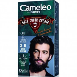 Delia Cosmetics Краска для мужчин  Cameleo Men 3.0 Темно-коричневый 30 мл (5901350445839)