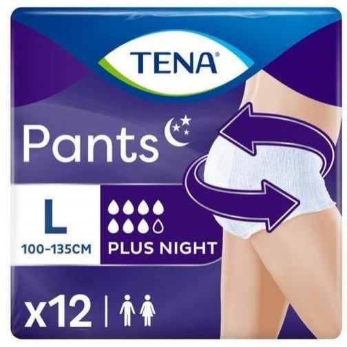 Tena Підгузки-трусики Pants Plus Night Large 12 шт - зображення 1