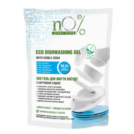 nO% green home Еко гель для миття посуду  Duo-Pack з харчовою содою 500 мл (6191) (4823080006191)