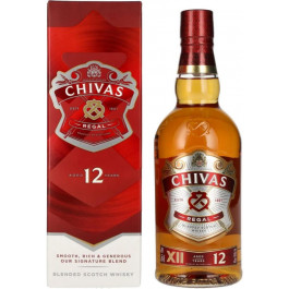 Chivas Regal Виски 0.5 л 12 лет выдержки 40% в подарочной упаковке (080432402733)