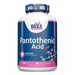Haya Labs Pantothenic Acid 500 мг Veg Caps 100 капс