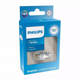 Philips W16W LED White Ultinon Pro6000 12В (11067CU60X1)