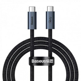 Baseus Flash Series USB4 Full Featured Data Cable USB-C to USB-C 100W 1m Tarnish (CASS010014)