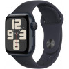 Apple Watch SE 2 GPS + Cellular 40mm Midnight Aluminum Case w. Midnight S. Band - M/L (MNTN3/MRGC3/MRG93) - зображення 1