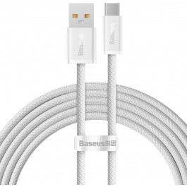 Baseus Dynamic Series Fast Charging Data cabel USB to Type-C 100W 2m White (CALD000702)