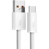 Baseus Dynamic Series Fast Charging Data cabel USB to Type-C 100W 2m White (CALD000702) - зображення 2