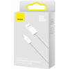 Baseus Dynamic Series Fast Charging Data cabel USB to Type-C 100W 2m White (CALD000702) - зображення 5
