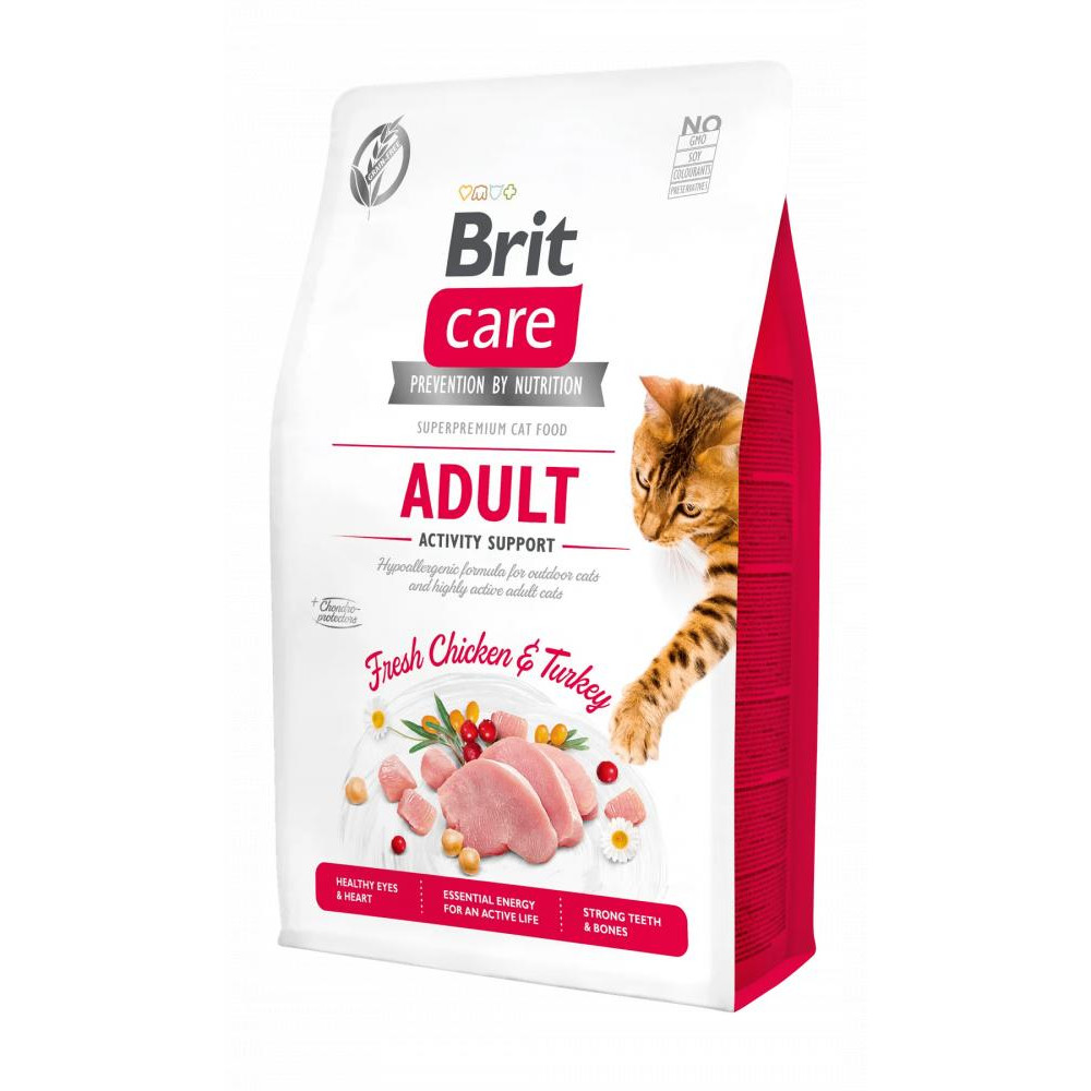 Brit Care Cat GF Adult Activity Support 2 кг 171298/0822 - зображення 1