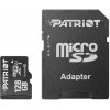 PATRIOT 128 GB microSDXC UHS-I + SD adapter PSF128GMCSDXC10 - зображення 1