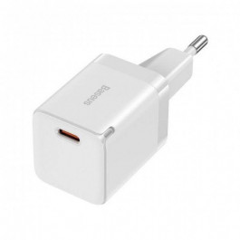 Baseus GaN3 Fast Charger Type-C 30W White (CCGN010102)