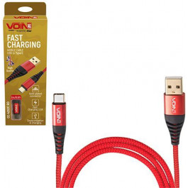 VOIN USB - Type-C 2m Red (CC-4202C RD)