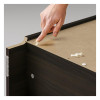 IKEA BILLY Книжкова шафа кутова темно-коричневого (994.835.51) - зображення 4