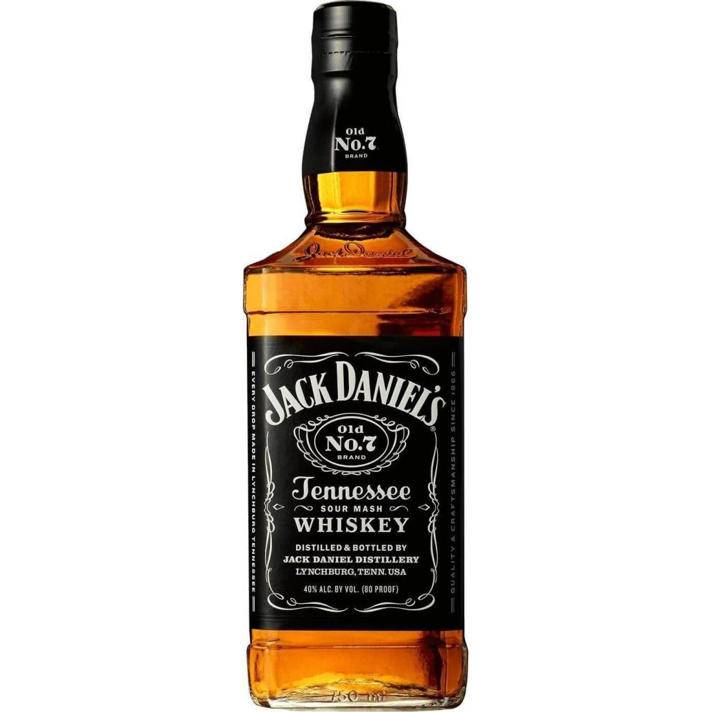 Jack Daniel’s Теннесси Виски Old No.7 0.7 л 40% (5099873089798) - зображення 1