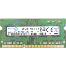 Samsung 4 GB SO-DIMM DDR3L 1600 MHz (M471B5173QH0-YK0)