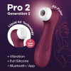Satisfyer Pro 2 Generation 3 with Liquid Air Connect App Wine Red (SO7774) - зображення 6