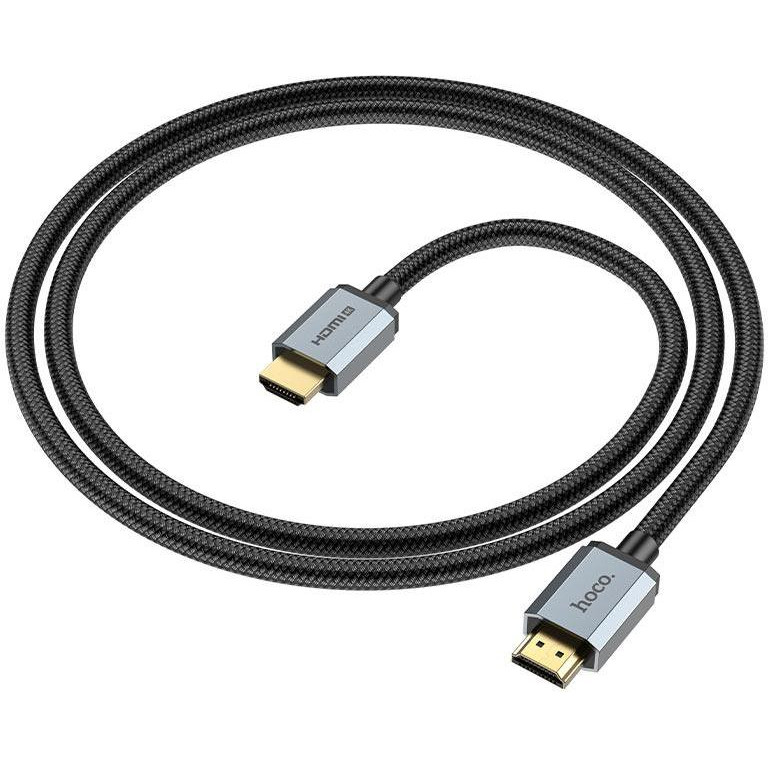 Hoco US03 HDMI v2.0 3m Black (6931474777294) - зображення 1