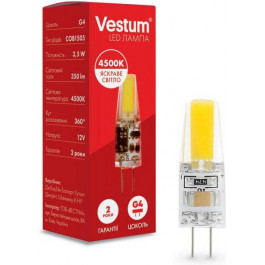 Vestum LED G4 3,5W 4500K 12V (1-VS-8104)