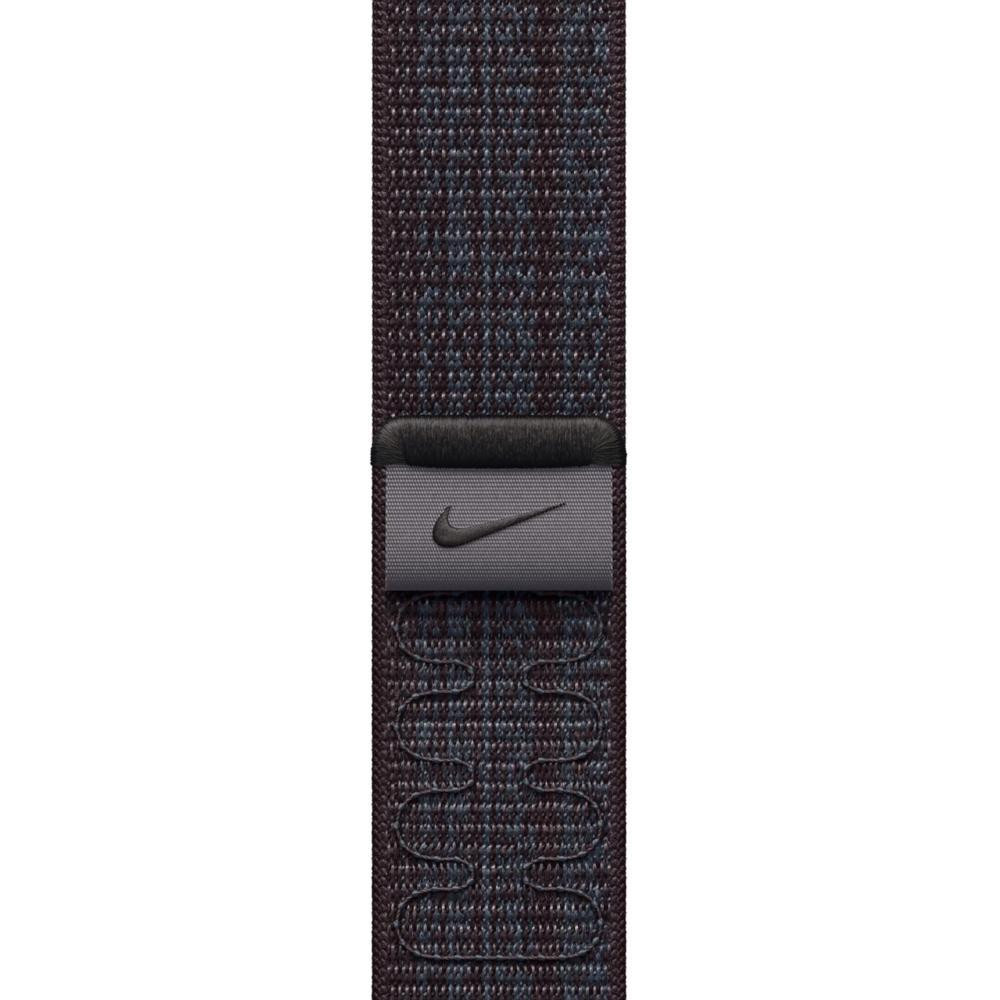 Apple Apple Black/Blue Nike Sport Loop для Apple Watch 42/44/45/49mm (MUJX3) - зображення 1