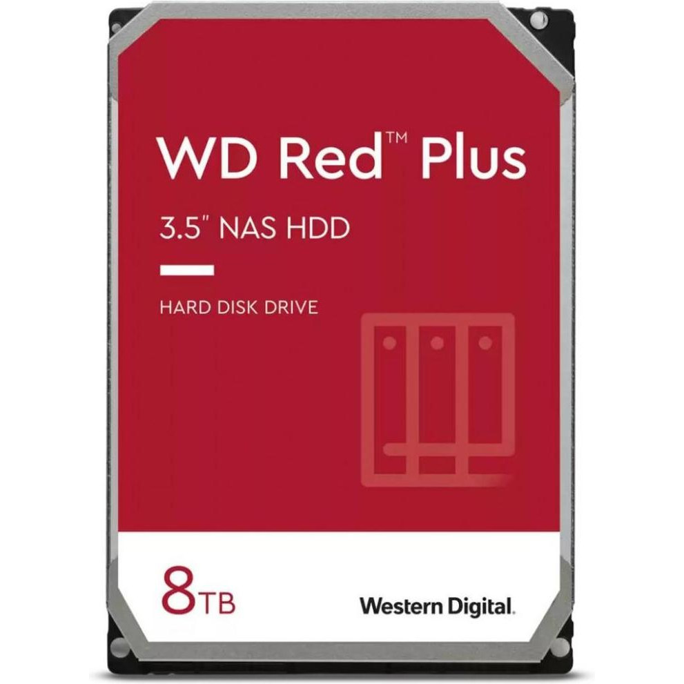 WD Red Plus 8TB (WD80EFPX) - зображення 1