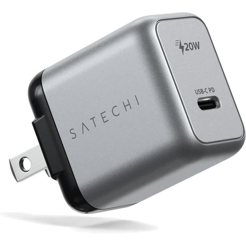 Satechi 20W USB-C PD Wall Charger Space Gray (ST-UC20WCM-EU) - зображення 1