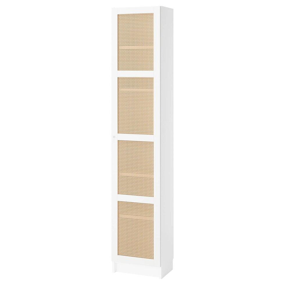 IKEA BILLY/HOGADAL Книжкова шафа біла 40х30х202 (295.624.91) - зображення 1