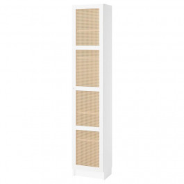 IKEA BILLY/HOGADAL Книжкова шафа біла 40х30х202 (295.624.91)
