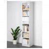 IKEA BILLY Книжкова шафа білий 40x40x202 (104.019.31) - зображення 3