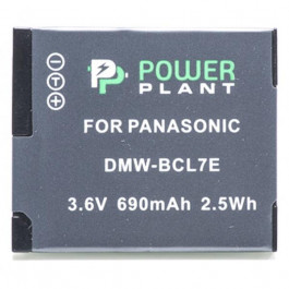 PowerPlant Aккумулятор для Panasonic DMW-BCL7E (690 mAh) - DV00DV1380
