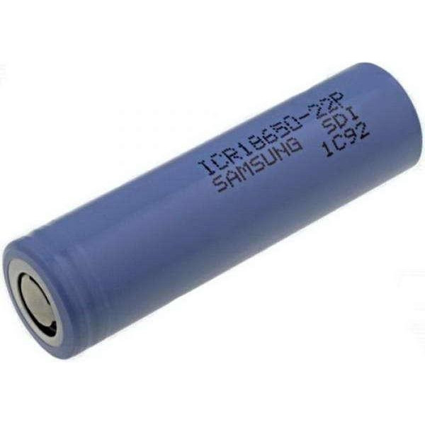 Samsung 18650 2200mAh Li-ion 1шт (ICR18650-22P) - зображення 1