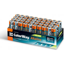ColorWay Alkaline Power AAA (40 шт.) colour box (CW-BALR03-40CB)