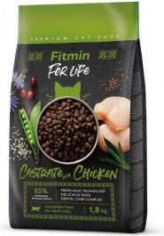 Fitmin cat For Life Castrate Chicken 1,8 кг (8595237032082)