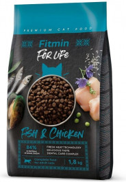 Fitmin Cat For Life Adult Fish and Chicken 1,8 кг (8595237032068)