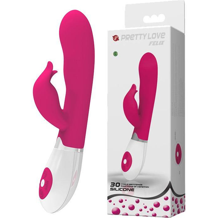 Baile Вибратор дельфинчик Felix-Silicone Vibrator, 30 fun. vibr. (6603BI0194) - зображення 1