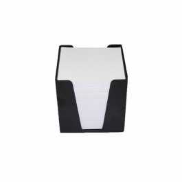 КиП Підставка-куб для листів і паперів  з білим папером 90х90х90 мм, димчастий (BOXP-KIP-BP999-D)