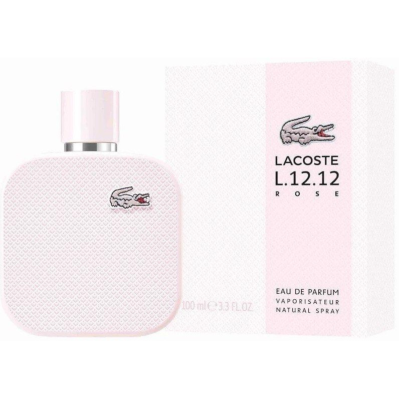 LACOSTE L.12.12 Rose Парфюмированная вода для женщин 100 мл - зображення 1