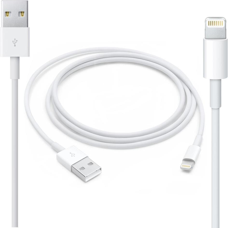 Apple Lightning to USB Cable 1m (MQUE2) - зображення 1