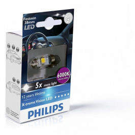 Philips T10.5x38 6000K (128596000KX1)