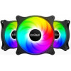 PCCooler FX 120 ARGB Black 3-Pack (F3-C120BKAM3-GL) - зображення 1