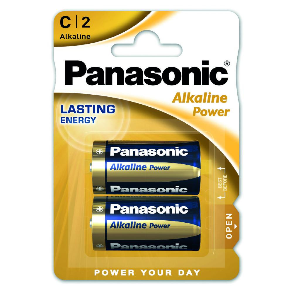 Panasonic C bat Alkaline 2шт Alkaline Power (LR14REB/2BP) - зображення 1